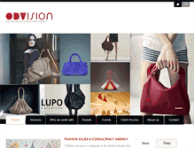 Tablet Screenshot of o-dvision.com